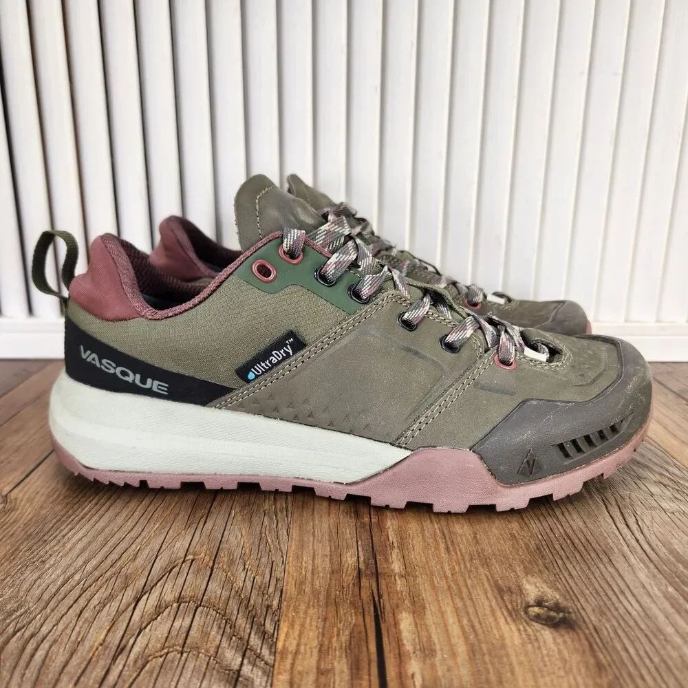 Vasque Alchemist XT UltraDry Hiking Shoes Womens Size 8 M Dusty Olive Waterproof